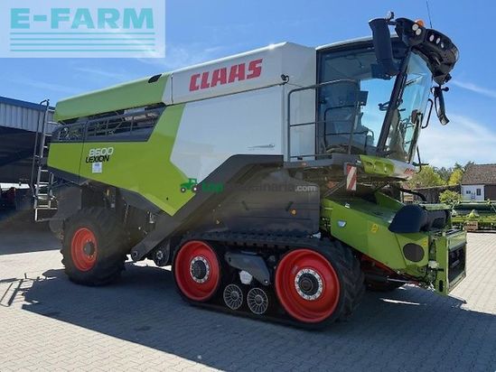 Cosechadora de Cereal - Claas - lexion 8600 terra trac