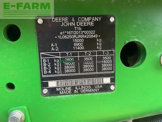 Tractor agrícola - John Deere - 6r250 *kundenauftrag*