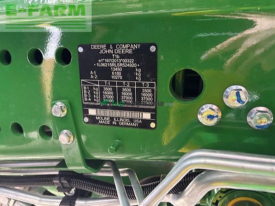 Tractor agrícola - John Deere - 6r215 *garantieverlängerung*