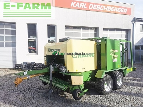 Empacadora gigant - Krone - combipack 1250 mc press-wickelkombination