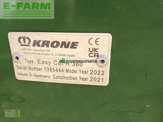 Cortacésped manual - Krone - easy cut r 360