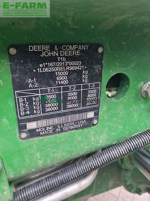 Tractor agrícola - John Deere - 6250r my20 ap 50
