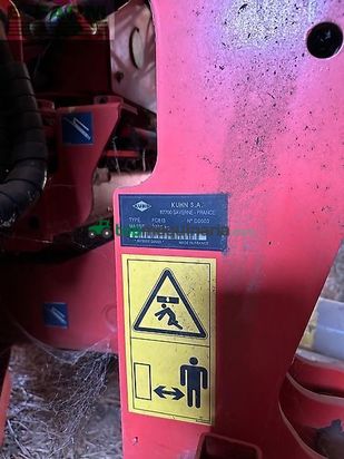 Cortacésped manual - Kuhn - fc 813 lift control