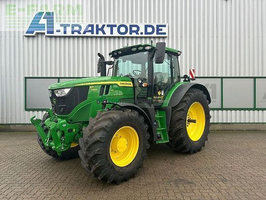Tractor agrícola - John Deere - 6r 145 **mietrückläufer** - fl-konsolen