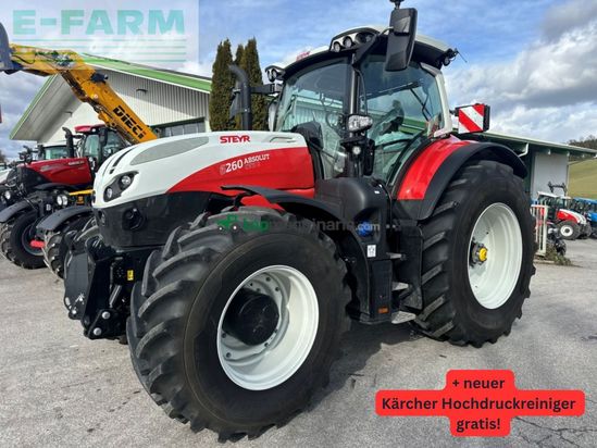 Tractor agrícola - Steyr - 6260 absolut cvt