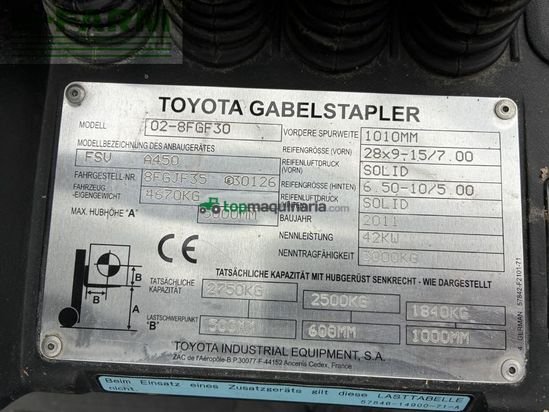 Elevadora - Toyota - 02-8fgf30