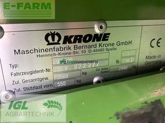 Empacadora gigant - Krone - fortima v 1500 mc