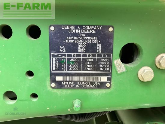 Tractor agrícola - John Deere - 6195m