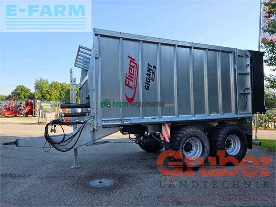 Remolqu agrícola - Fliegl - asw 190 compact fox tandem
