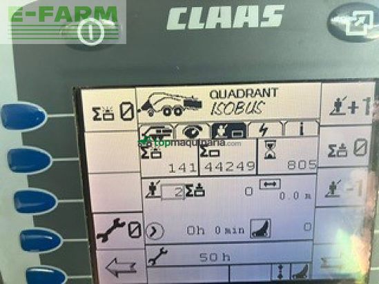 Empacadora gigant - Claas - quadrant 3200