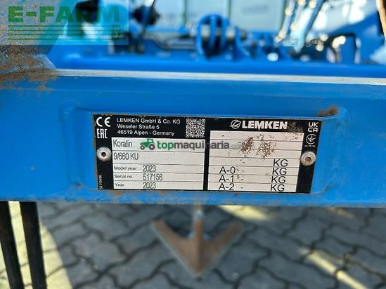 Cultivador - Lemken - koralin 9 660 ku