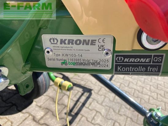Henificador - Krone - vendro 820