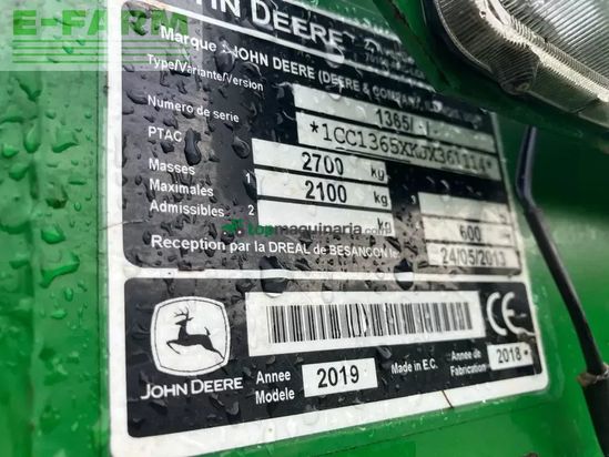 Cortacésped manual - John Deere - 1365