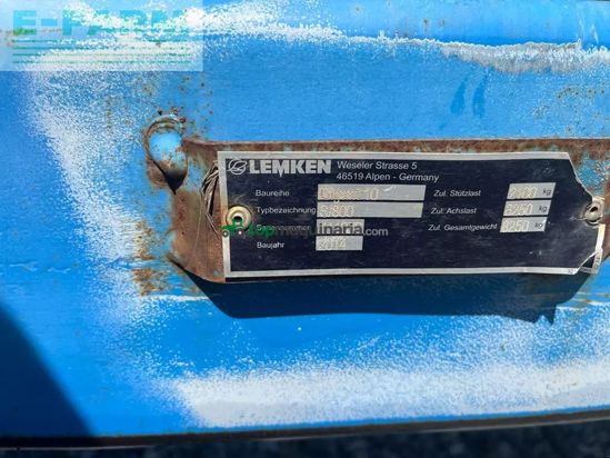Grada de disco - Lemken - gigant 10/800 rubin 9