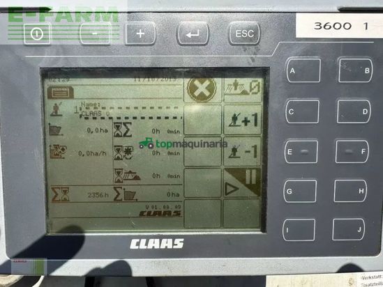 Rastrillo - Claas - liner 3600