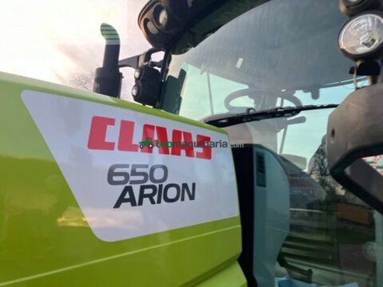 Tractor agrícola - Claas - arion 650 c-matic CMATIC CIS