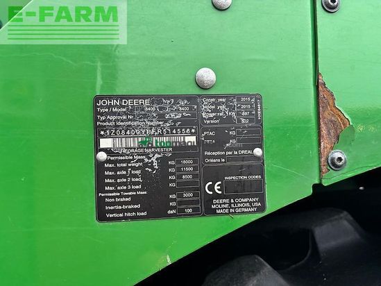 Cosechadora de Cereal - John Deere - 8400i prodrive 40 km/h