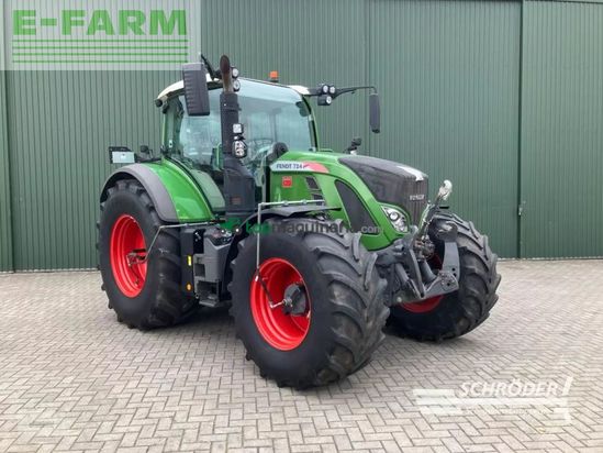 Tractor agrícola - Fendt - 724 vario s4 profi plus