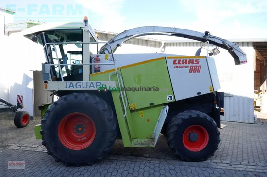 Cosechadora de Cereal - Claas - jaguar 860 inkl. orbis 600 und pu 300 hd