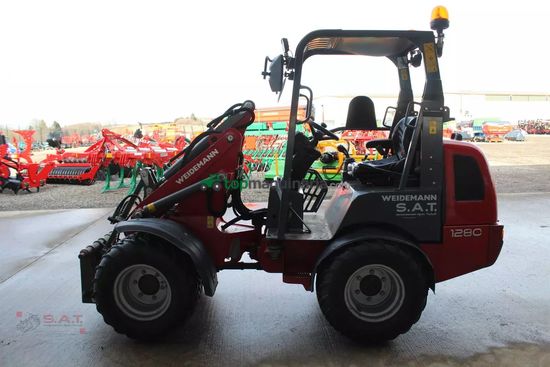 Telescopica - Weidemann - 1280 - baujahr 2018 - 35ps