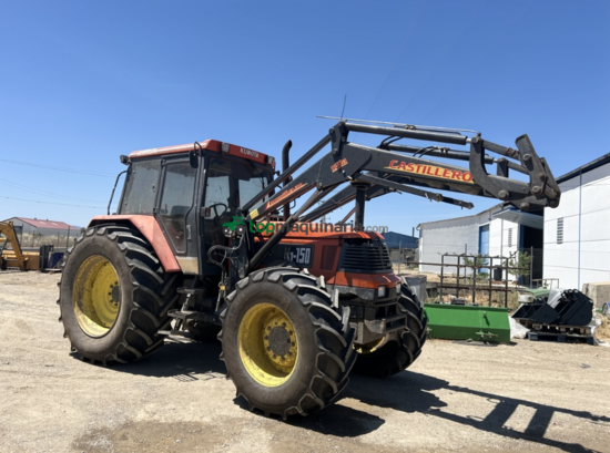 Tractor agrícola - Kubota - K150 con pala