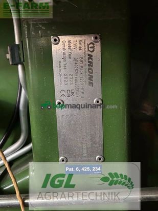 Empacadora gigant - Krone - big pack 1290 hdp ii xc