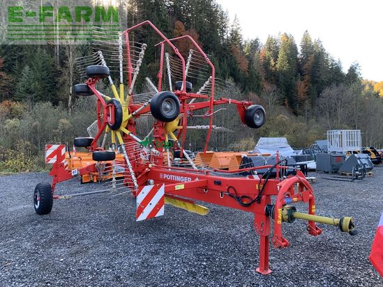 Henificador - Pöttinger - schwader eurotop 701 a