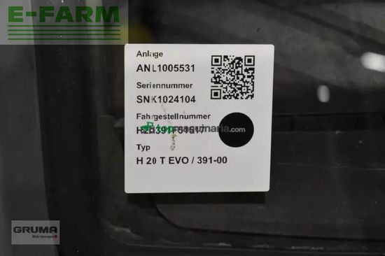 Elevadora - Linde - h 20 t evo 391-00