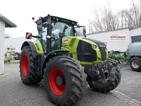 Tractor agrícola - Claas - axion 870 cmatic cebis inkl. cemis 1200