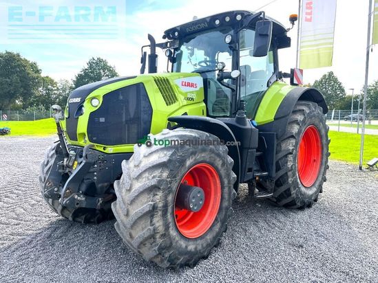 Tractor agrícola - Claas - axion 870 cmatic cebis, fkh + fzw, rtk