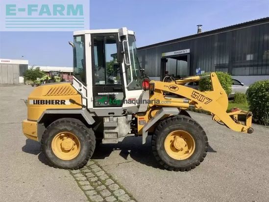 Minicargadora - Liebherr - l 507 stereo