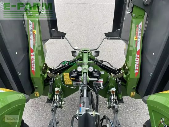 Cortacésped manual - Fendt - slicer 860 kc