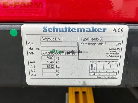 Esparcidor - Schuitemaker - feedo 80-18