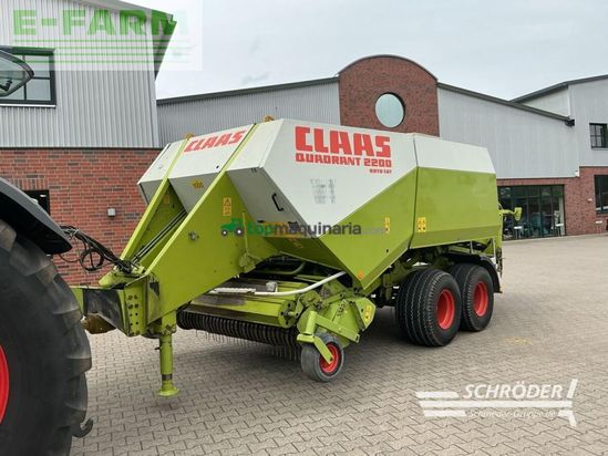 Empacadora gigant - Claas - quadrant 2200 rc