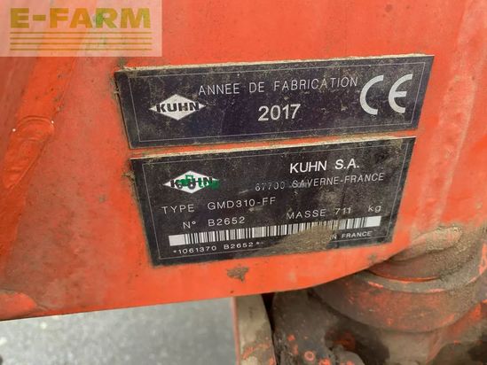 Cortacésped manual - Kuhn - gmd 310-ff