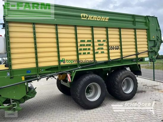 Remolqu agrícola - Krone - mx 350 gd