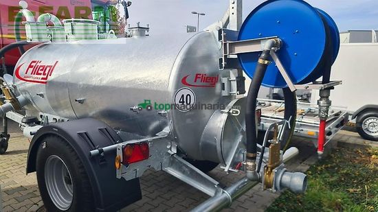 Cuba de purin - Fliegl - wfw 4000 einachs wasserfasswagen