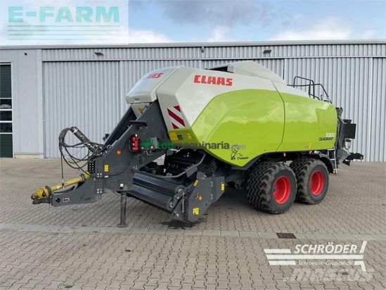 Empacadora gigant - Claas - quadrant 5300 rf