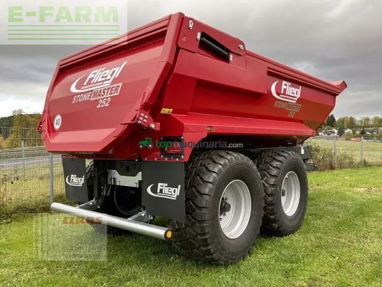 Volquet - Fliegl - stone master 252 profi tandem