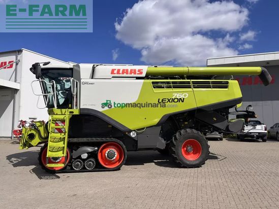Cosechadora de Cereal - Claas - lexion 760 tt