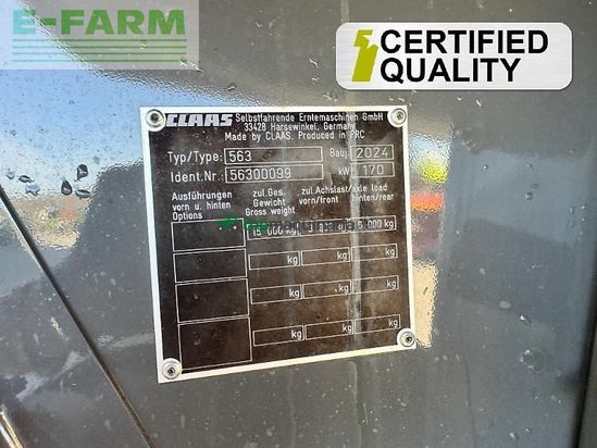 Cosechadora de Cereal - Claas - evion 430 maxi