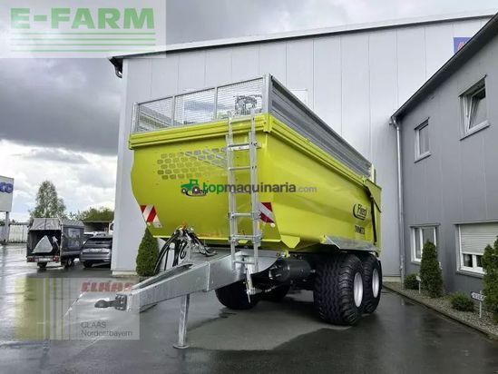 Volquet - Fliegl - tmk 190 fox tandem hellgrün