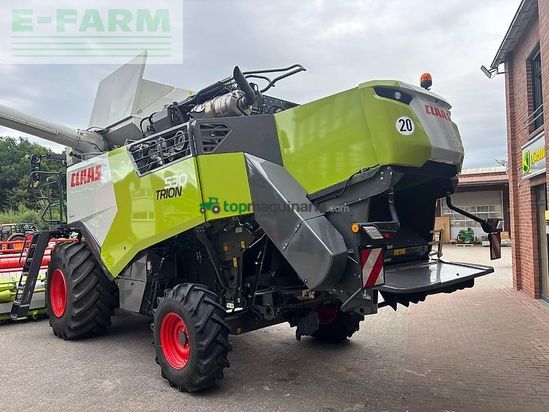 Cosechadora de Cereal - Claas - trion 530 + cerio 620