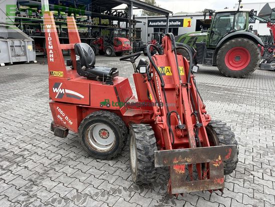 Minicargadora - Weidemann - 1050 d/m hydrostat, joystick, kardanwelle