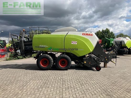 Empacadora gigant - Claas - quadrant 5300 rc t+st