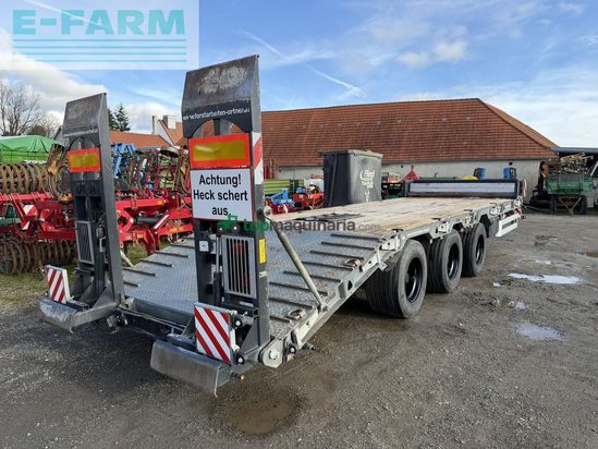 Remolqu agrícola -  - tridemtieflader 27to