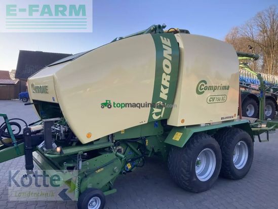 Empacadora gigant - Krone - comprima cv 150 xc