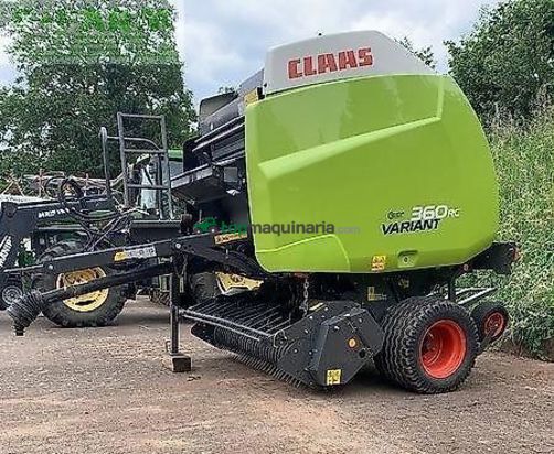Empacadora gigant - Claas - variant 360 rc