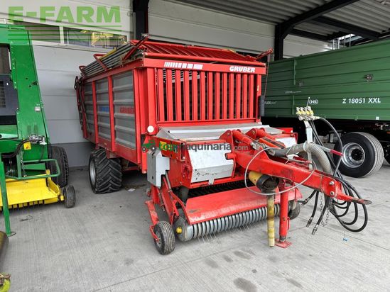 Cinta transportadora de forraje - Gruber - ladewagen eurostar 28