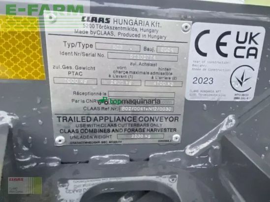 Cosechadora de Cereal - Claas - lexion 8600 tt e5